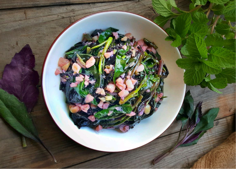 天然补血菜找到了简单炒一炒补血又补铁解馋又下饭