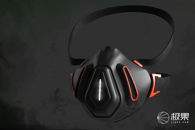 从发布的概念图上看,奥利的面罩为美观,高效,可重复使用的防毒面具铺