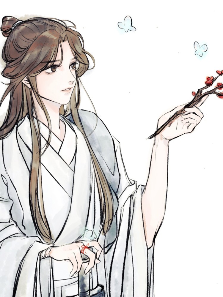 花冠武神谢怜本身就是一个很温柔的人,无论别人怎么对他,总是能平静地