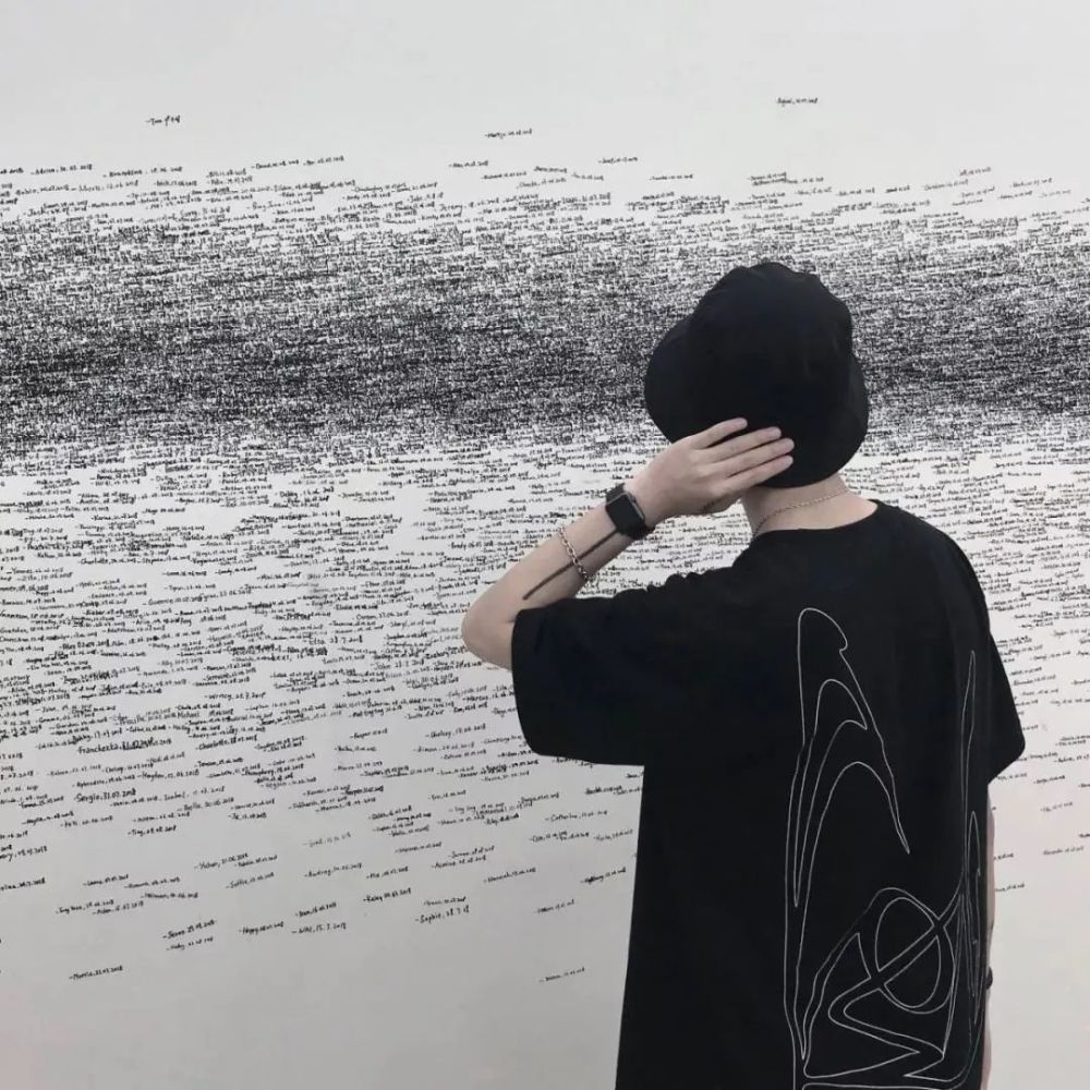 男生头像冷酷帅气侧脸头像