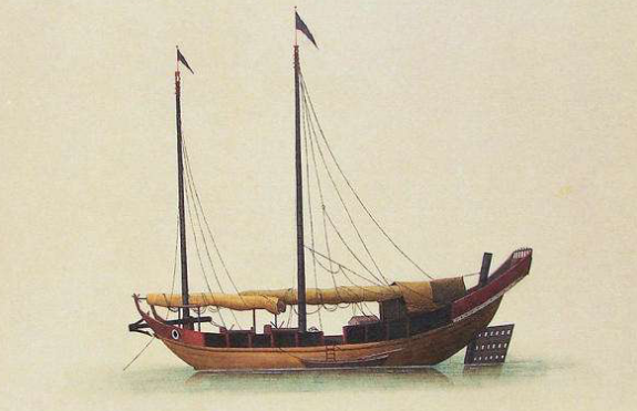 米艇,后来发展为一种优良的战船