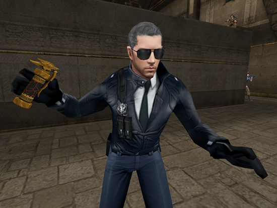 cf体验服快车帅气的刀锋x震撼登场这平头发型很是亮眼啊