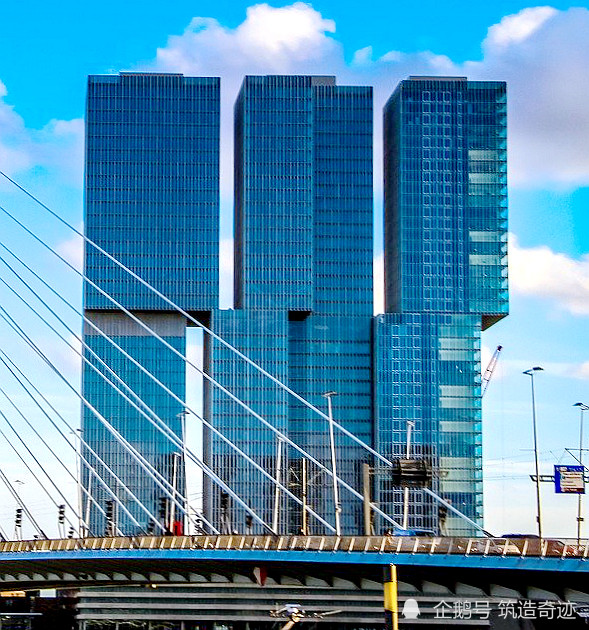 1,de rotterdam大楼鹿特丹作为一座欧洲城市,同样有着浓厚的欧式古典