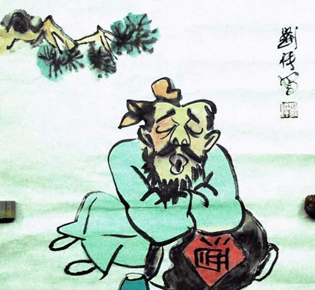 此人是个十足的酒鬼,他老婆恼怒之下将他关进酒缸,三天后傻眼了