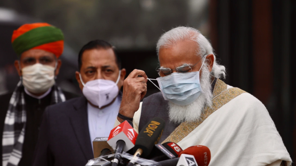 反对三项农业法,他发出了炸毁铁路,公路,阻止资本家进入到哈里亚纳邦