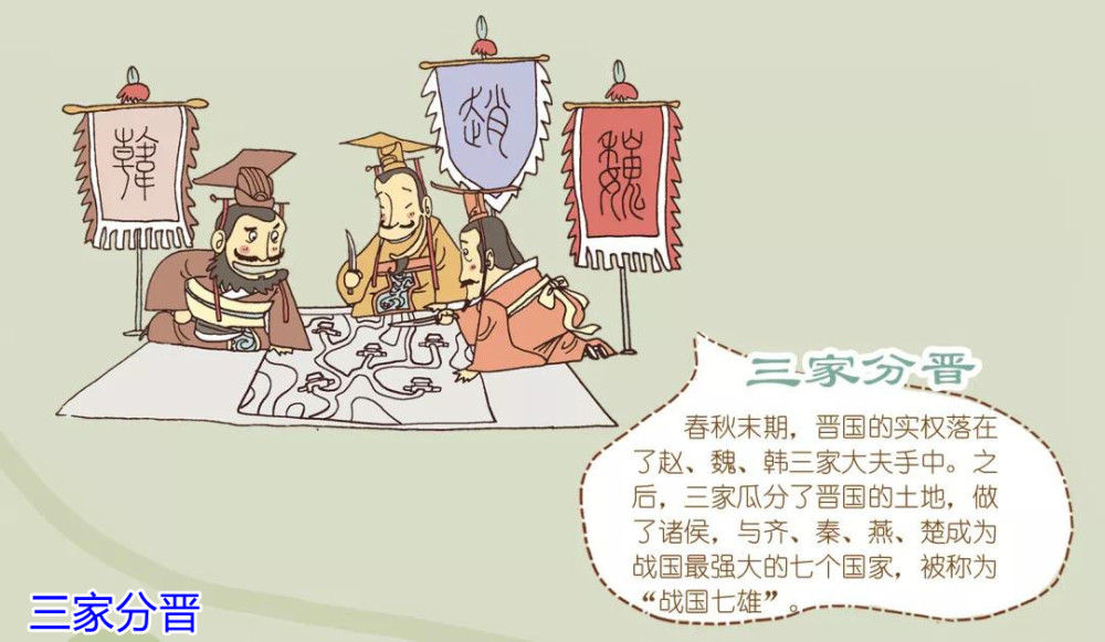 战国七雄的格局是如何形成因智瑶太过于聪明从而引发三家分晋