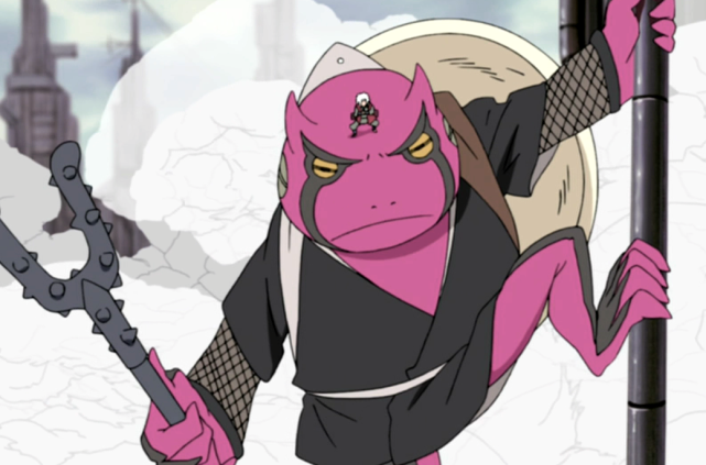 面对六道佩恩自来也为什么选择通灵蛤蟆健而没有召唤蛤蟆文太