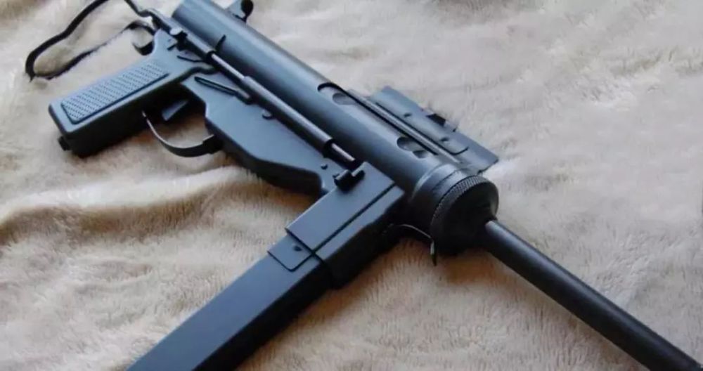 美国m3m3a1冲锋枪