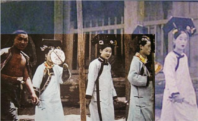 92年故宫宫女原始照片图片
