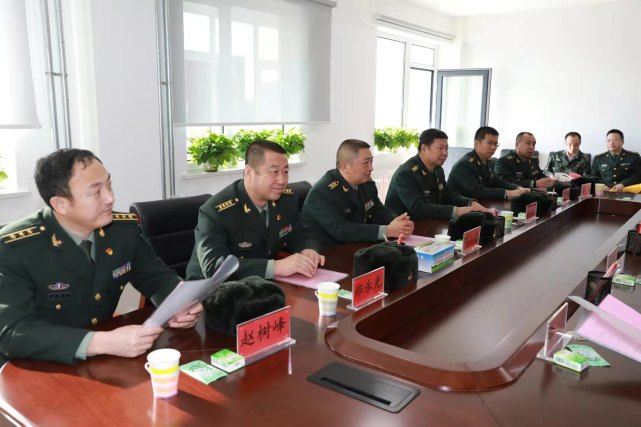 鱼水情深|呼和浩特警备区首长一行莅临我局走访并赠送锦旗