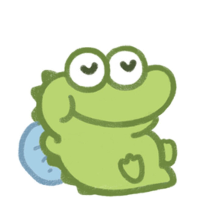 憨憨的小鳄鱼表情包