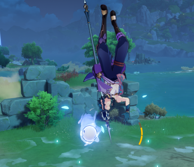 原神一次出魈祝各位皆欧刚说七七没用配合魈好像还行