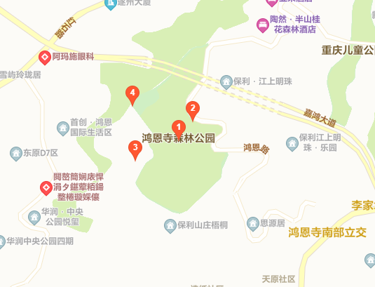三,江北·铁山坪森林公园铁山坪森林公园有1.