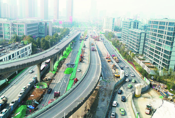 合肥南二环金寨路高架出行有变化