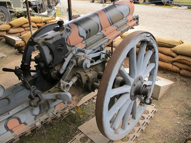 被誉为一战最现代化的山炮斯柯达75厘米m15山炮
