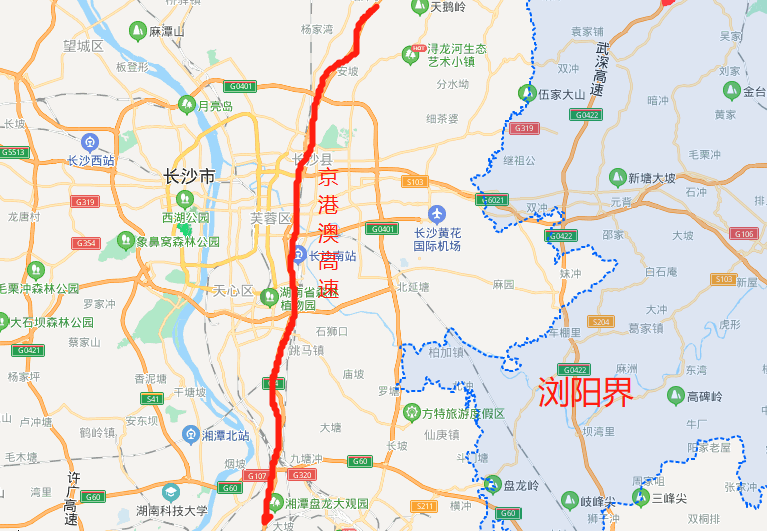 京珠高速地图(京珠高速的起点和终点)