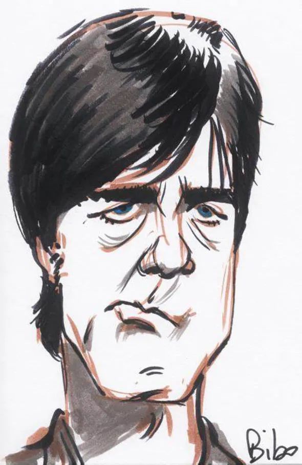 德国国家足球队主教练尤阿希姆勒夫漫像