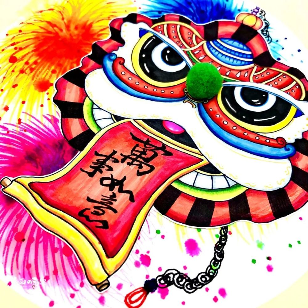 儿童画创意4款牛年主题画创意提前迎新年