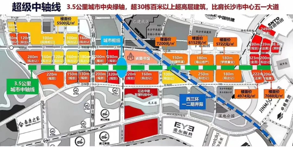 刚刚公布梅溪湖二期最新规划设计曝光