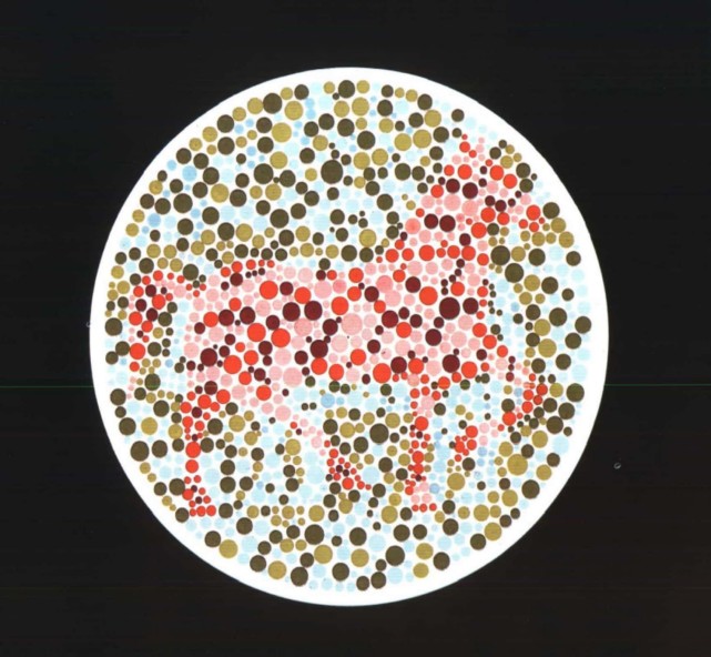 色觉测试第一张图是剪刀还是手第三张是马还是牛