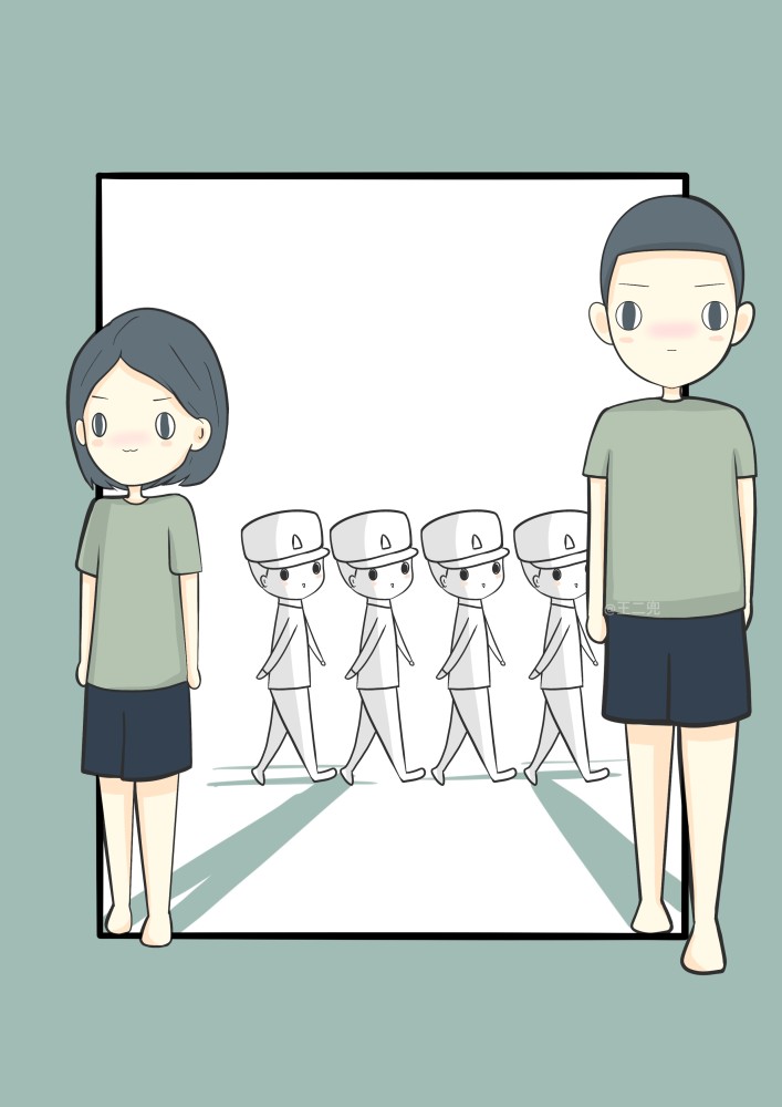 一组漫画画出了最真实的军恋_腾讯新闻