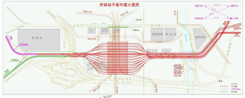 深圳北站示意图图片