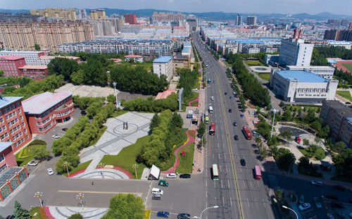 城市建设日新月异数说鸡西新发展
