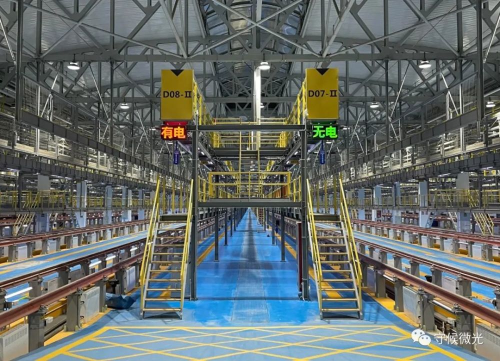 高铁列车完成试运行后在这里接受检查.中国青年报 王嘉兴/摄