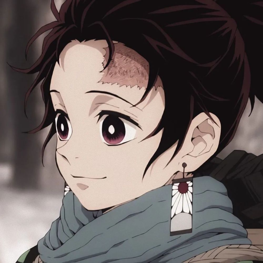 《鬼灭之刃》灶门炭治郎,天选之人,温暖的男子汉,动漫头像壁纸_腾讯