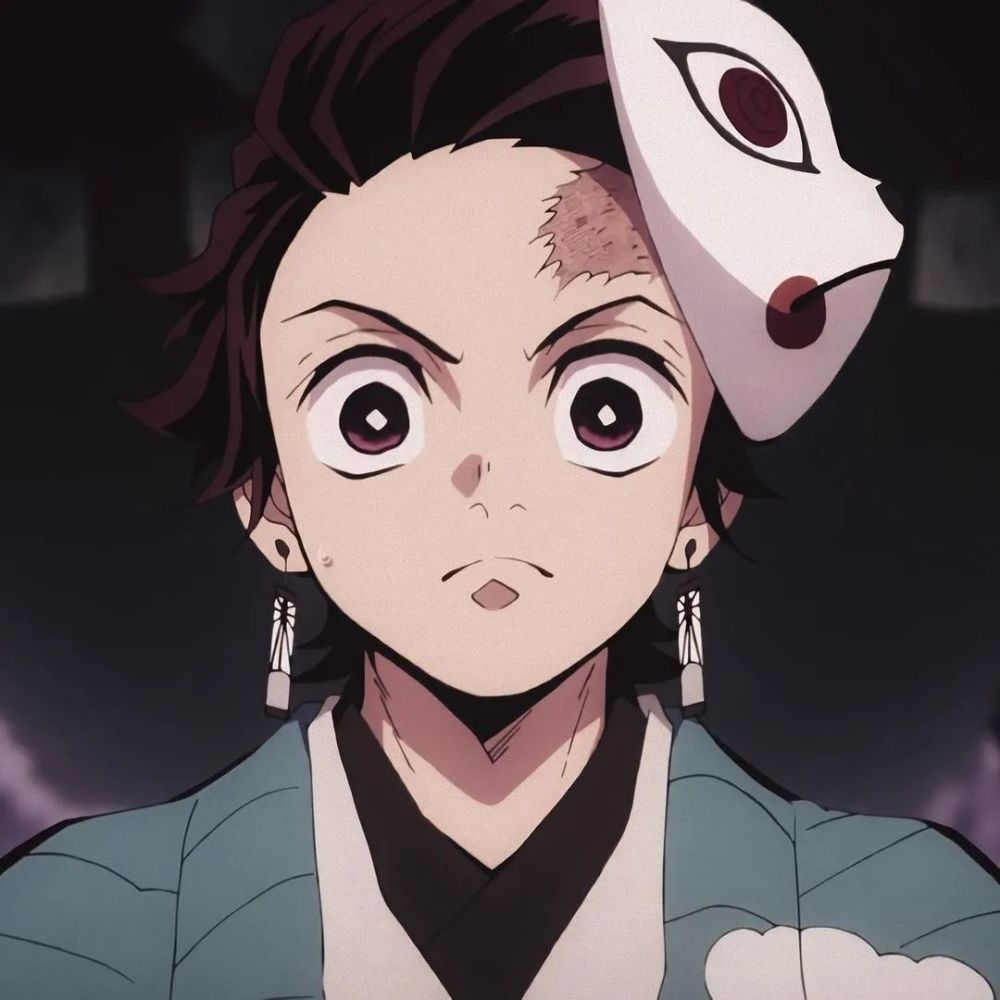 《鬼灭之刃》灶门炭治郎,天选之人,温暖的男子汉,动漫头像壁纸_腾讯