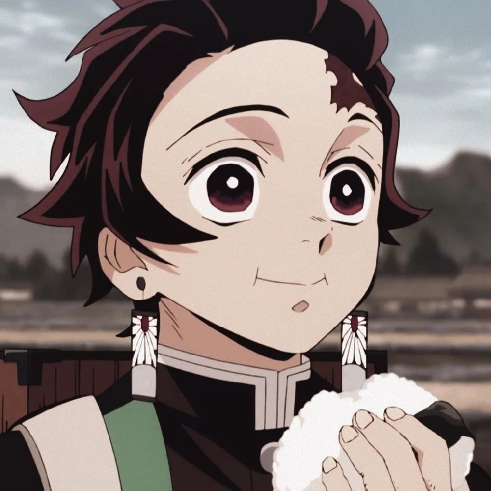 《鬼灭之刃》灶门炭治郎,天选之人,温暖的男子汉,动漫头像壁纸_腾讯