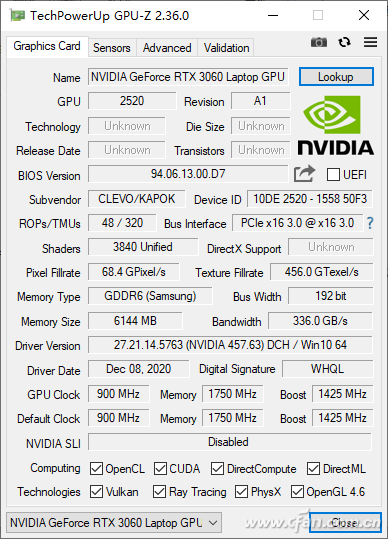 甜点级独显！移动版RTX 3060 Laptop到底有多强？图1