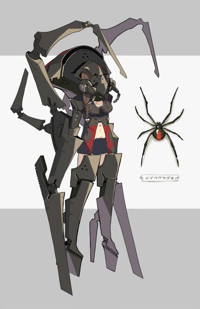 当昆虫拟人化,全员化身萌系美少女,这样的虫子你还害怕吗?