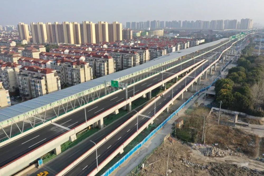 就在本周六南北高架南延伸全线通车有效缓解堵堵堵