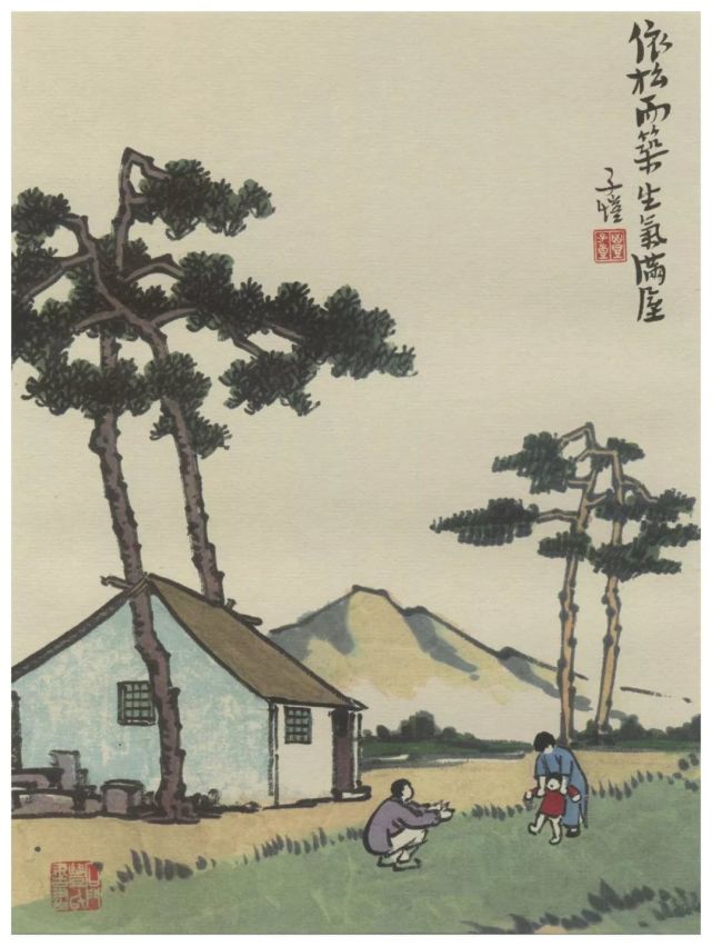 自具一格:丰子恺风景画