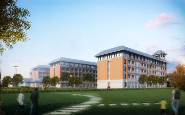 虽然现在阜阳追梦中加实验学校还没有建成,但是学校的起点这么高,未来