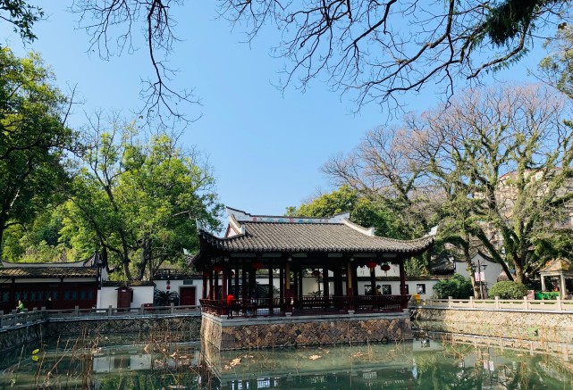 你在過小年,我在福州西湖公園遛一遛