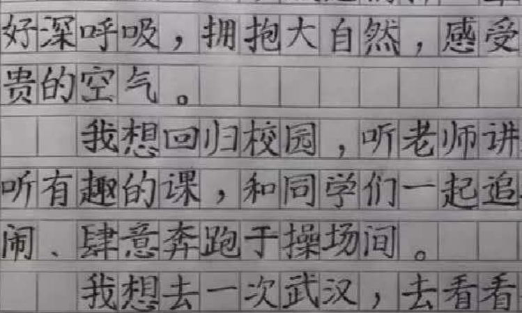 高考状元唐楚月的 神仙卷 字迹堪称印刷体 网友看完赞叹不已 腾讯新闻