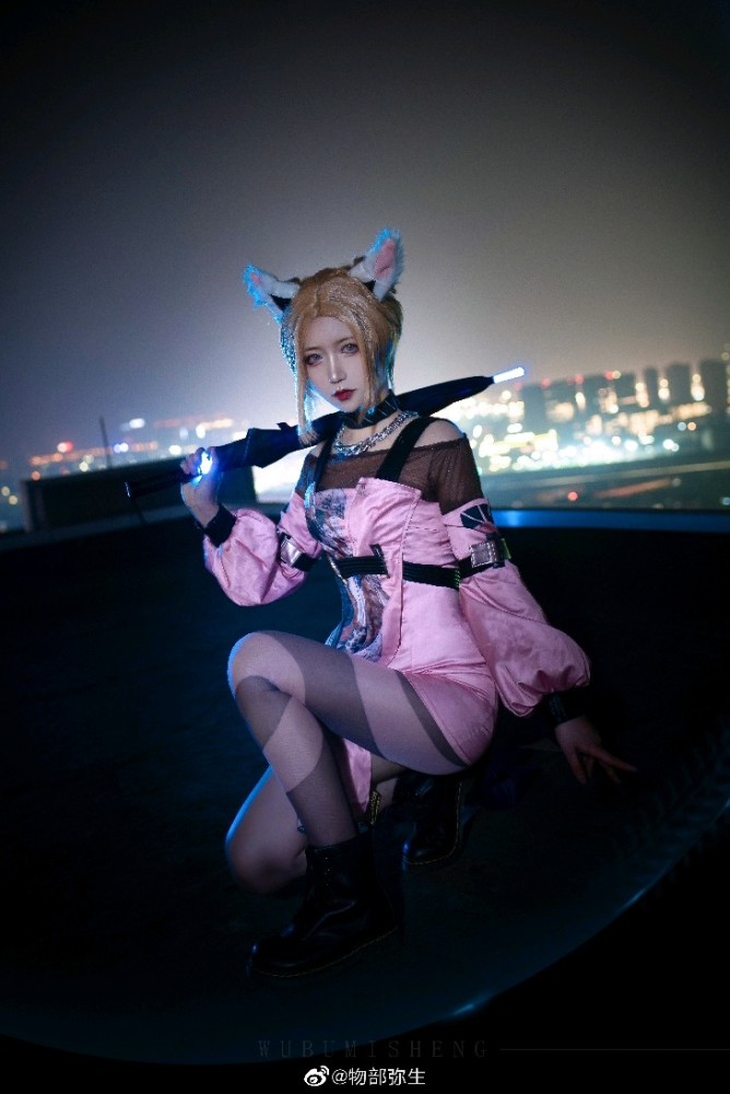 王者荣耀公孙离无限星赏官cos正片