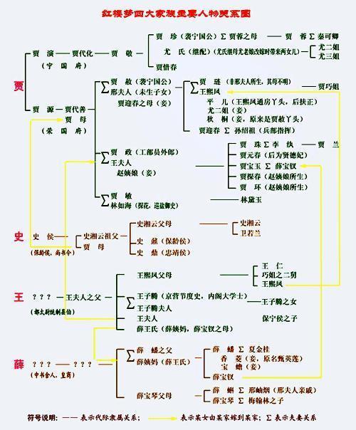 红楼梦之关系阐述