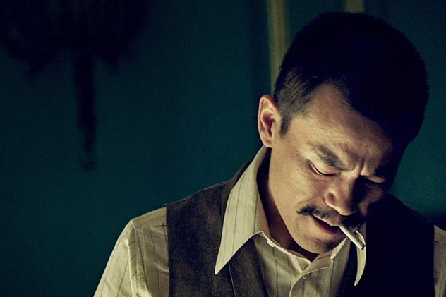 廖凡和彭于晏正是戏里戏外一邪一正