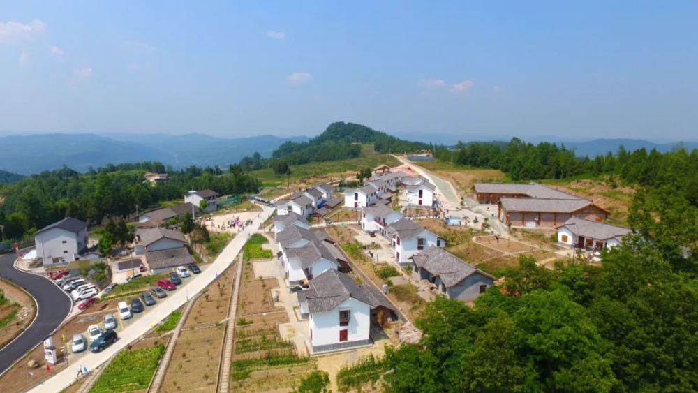 蒿坪村△枫香村△千佛村△皇山村△大运村△龙井村△双河村△龙尾村