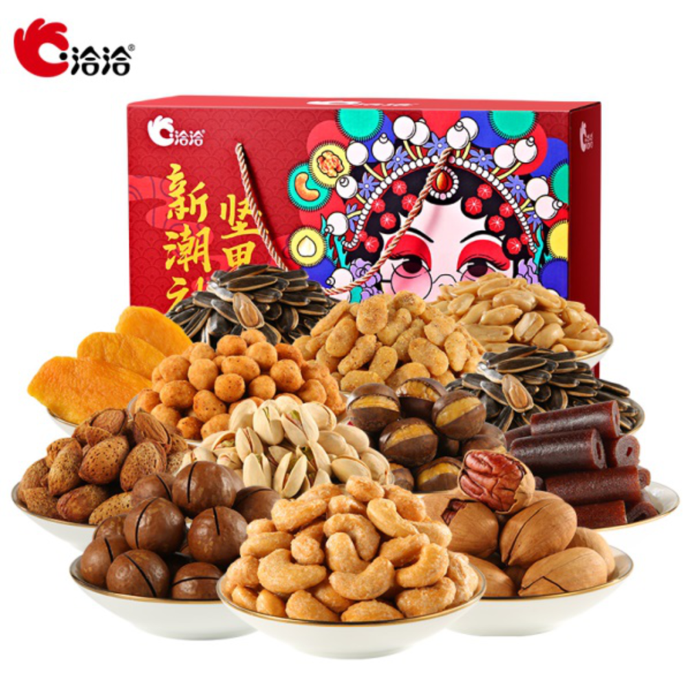 洽洽食品礼盒上榜2021封面金牌年货