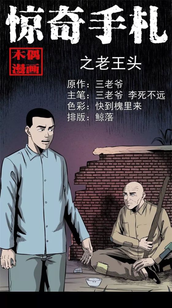 午夜恐怖漫画老王头老家的故事