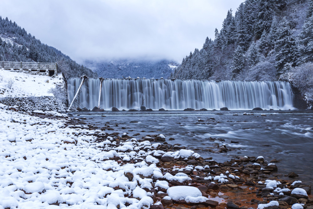 挪威雷讷.贝加尔湖.贝加尔湖.德国黑森州,陶努斯山冬日雪景.