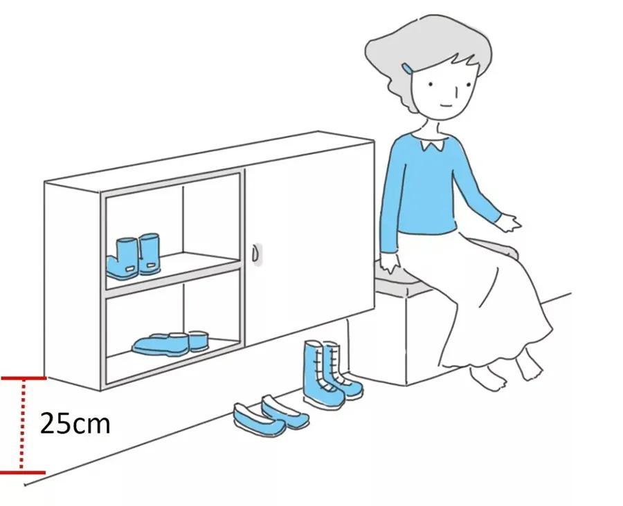 鞋柜这样设计,玄关收纳零死角!连土豪邻居都羡慕