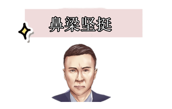 代表的是他们的财运与事业运势等,以鼻子长得坚挺有肉为福相,若是男人