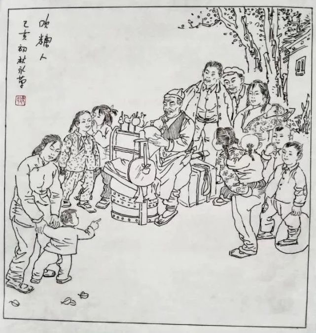 乡亲们怎么画简笔画图片