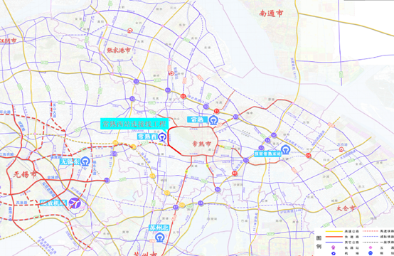 通蘇嘉甬鐵路常熟西站連接線工程有重要進展