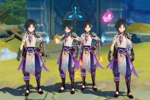 原神 玩家假装自己抽到了魈 低情商 你魈歪了 高情商 你胡桃稳了